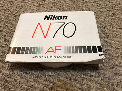 Nikon N70 35MM SLR Film Camera Zoom Lens (Renewed)