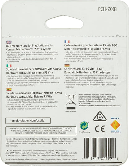 Sony 9285113 8GB PlayStation Vita Memory Card