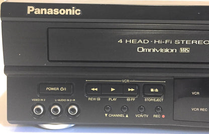 Panasonic PV-D4742 DVD/VCR Combo Player - Black