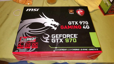 MSI GTX 970 GAMING 4G GeForce 4GB GDDR5 Graphics Card
