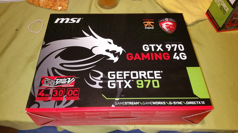 MSI GTX 970 GAMING 4G GeForce 4GB GDDR5 Graphics Card — main product image