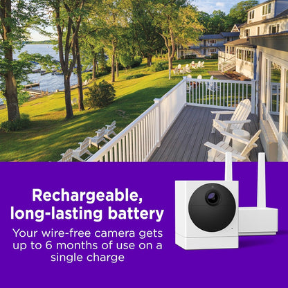Roku Outdoor Camera Home Security 1080p Wireless Renewed
