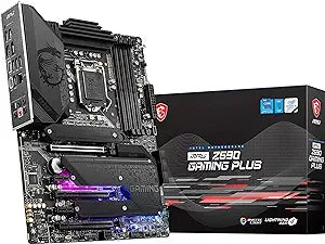 MSI MPG Z590 GAMING PLUS ATX Motherboard 11th/10th Gen Intel