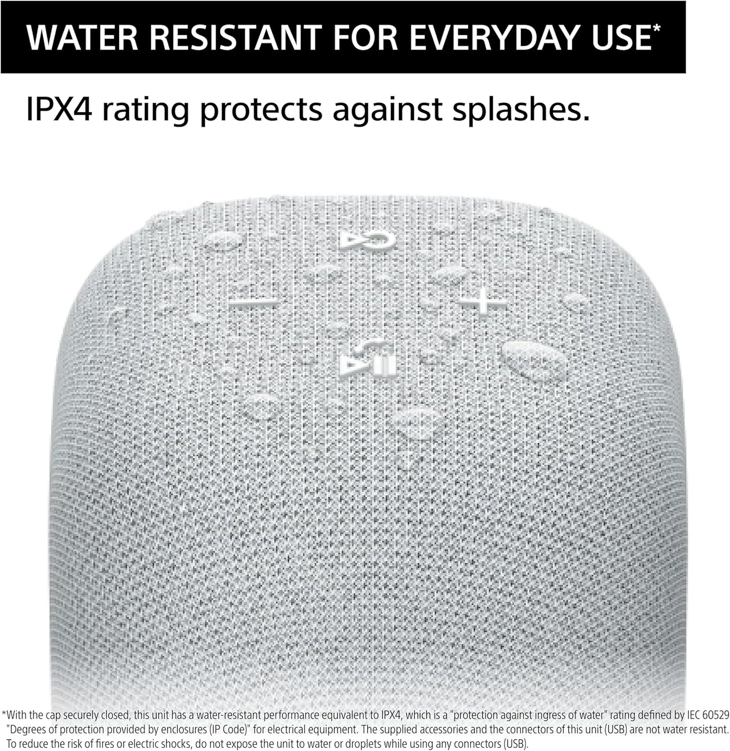 Sony SRSLS1B.UC LinkBuds Wireless Bluetooth Portable Speaker - Black