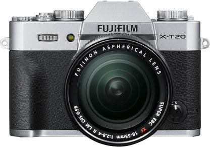 Fujifilm 16542684 X-T20: Mirrorless Camera with 18-55mm Lens