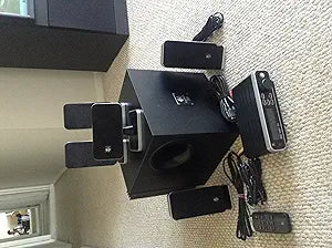 Logitech 970181-0403 Z-5450 Digital 5.1 Wireless Speaker System