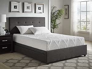 Lexicon Nocturne 10-Inch Gel Memory Foam Mattress, Full
