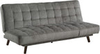 Lexicon 194840120780 Bowen Dark Gray Futon Sofa