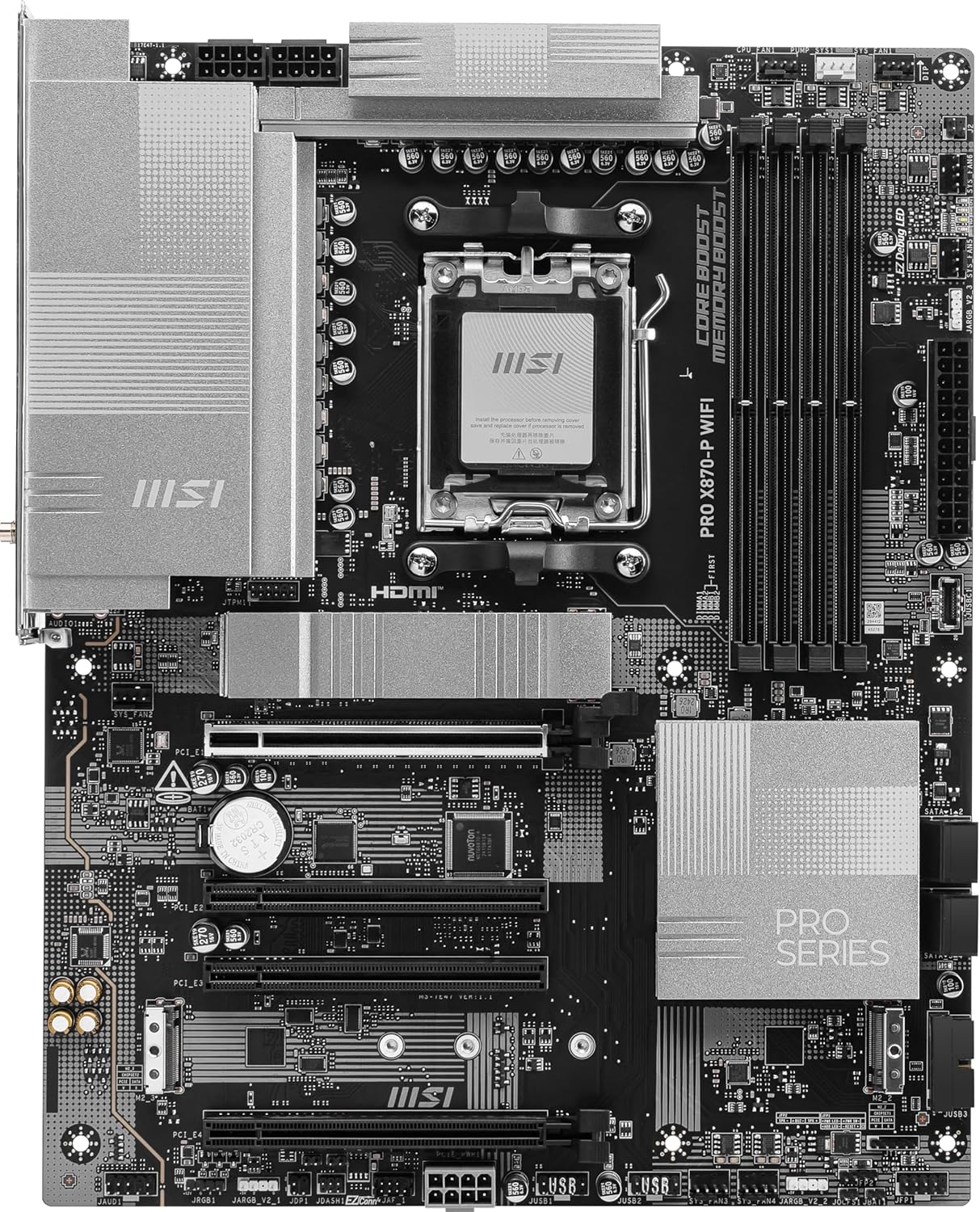 MSI PRO X870-P WiFi ProSeries AMD Motherboard