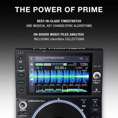 Denon DJ SC6000MPRIME Standalone Media Player Motorized Platter