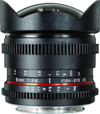 Rokinon RK8MV-C 8mm Cine Fisheye Lens - Canon DSLR