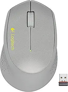 Logitech 910-004352 Silver Wireless Mouse