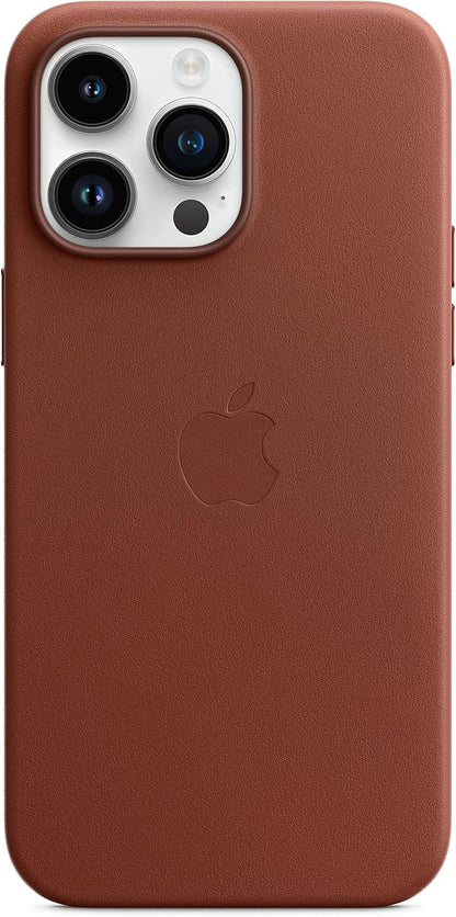 Apple iPhone 14 Pro Max Leather Case MagSafe Umber