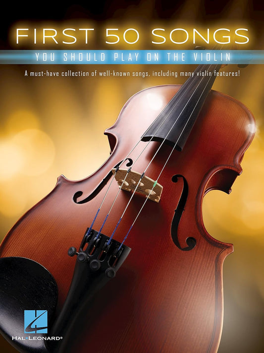 Hal Leonard First 50 Violin Songs Book