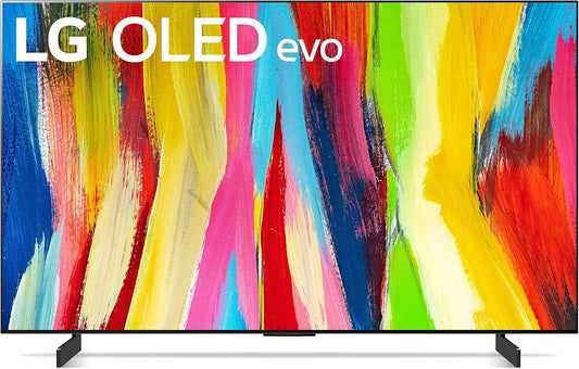 LG OLED42C2PUA 42-Inch OLED 4K Smart TV (Renewed)
