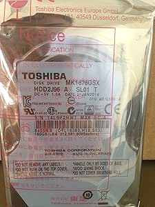 Toshiba MK1676GSX 160GB SATA Laptop HDD