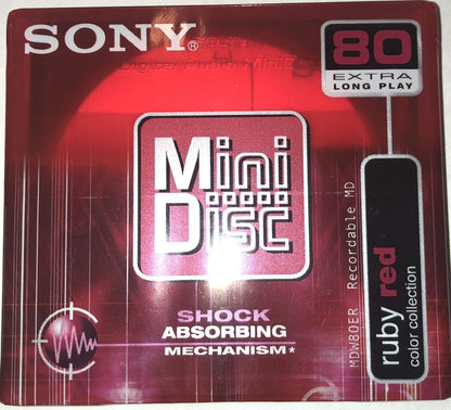 Sony MDW80ER 80-Minute Recordable MiniDisc