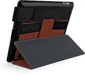 Polaroid PIPD3000BN iPad 2/3/4 Folio Case Auto Wake Sleep