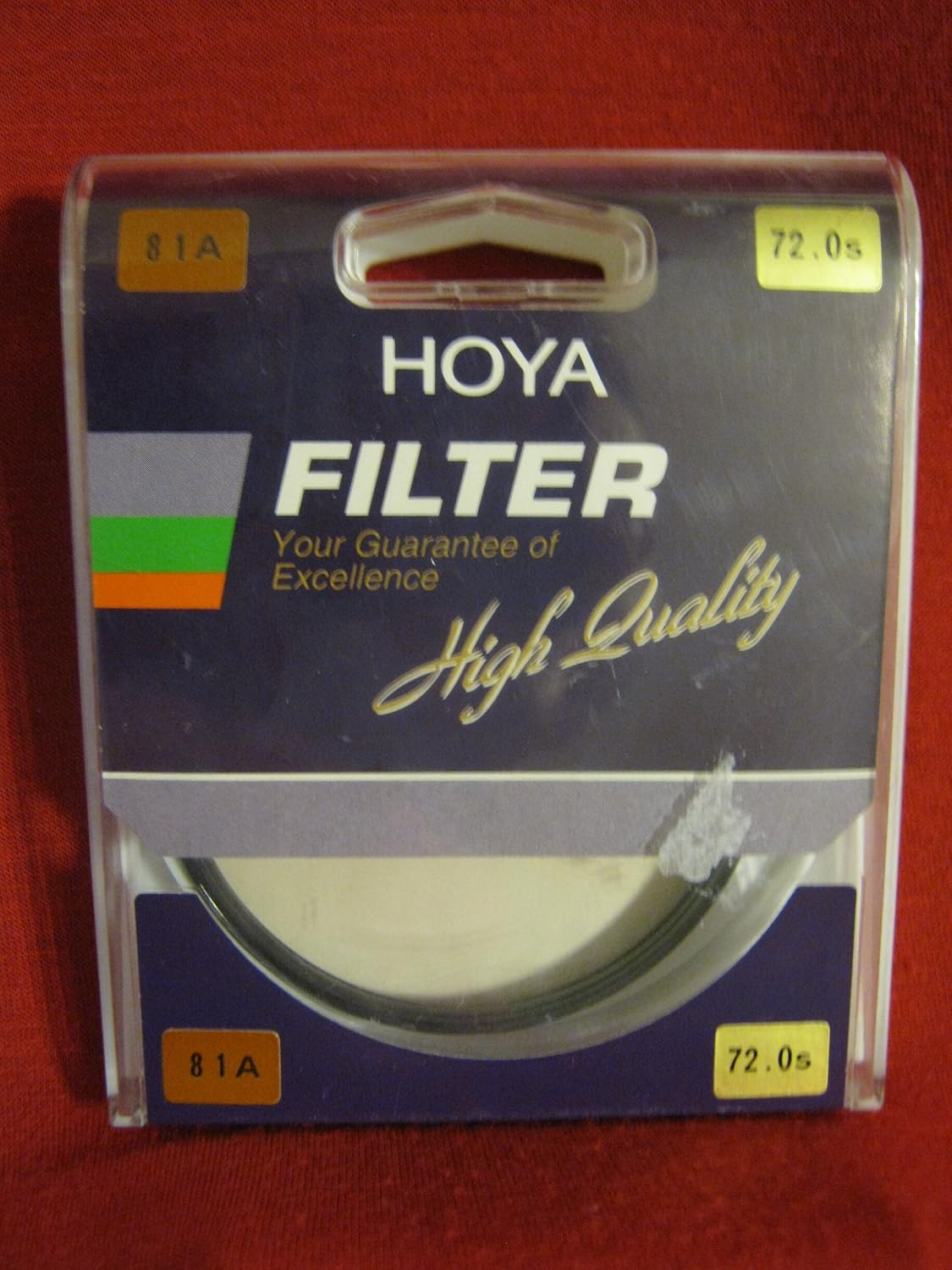 Hoya 024066004147 72mm 81A Multi Coated Warming Filter - Glass