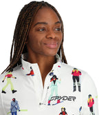 Spyder 38B125316 Women's March Half Zip T-Neck
