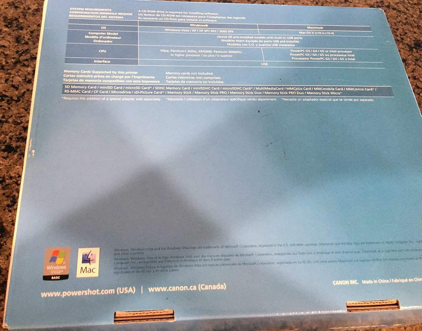 Canon 2094B001 Selphy CP740 Compact Photo Printer White