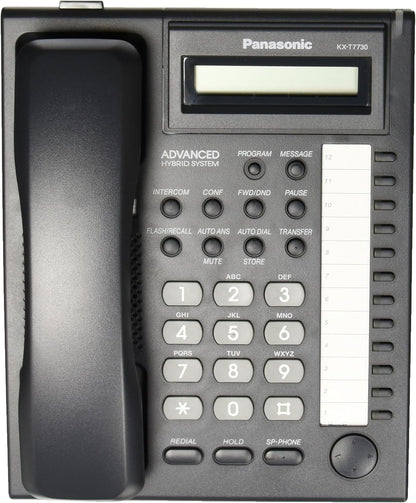 Panasonic KX-T7730 Black Corded Business Telephone