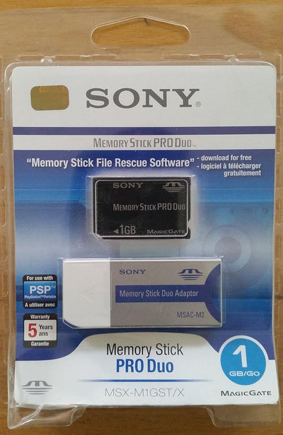 Sony MSXM1GSX 1GB Memory Stick Pro Duo