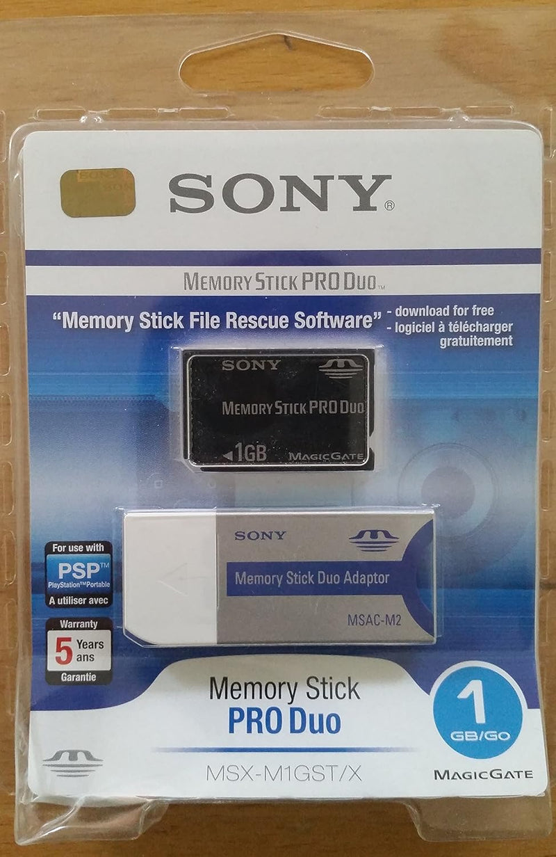 Sony MSXM1GSX 1GB Memory Stick Pro Duo — main product image