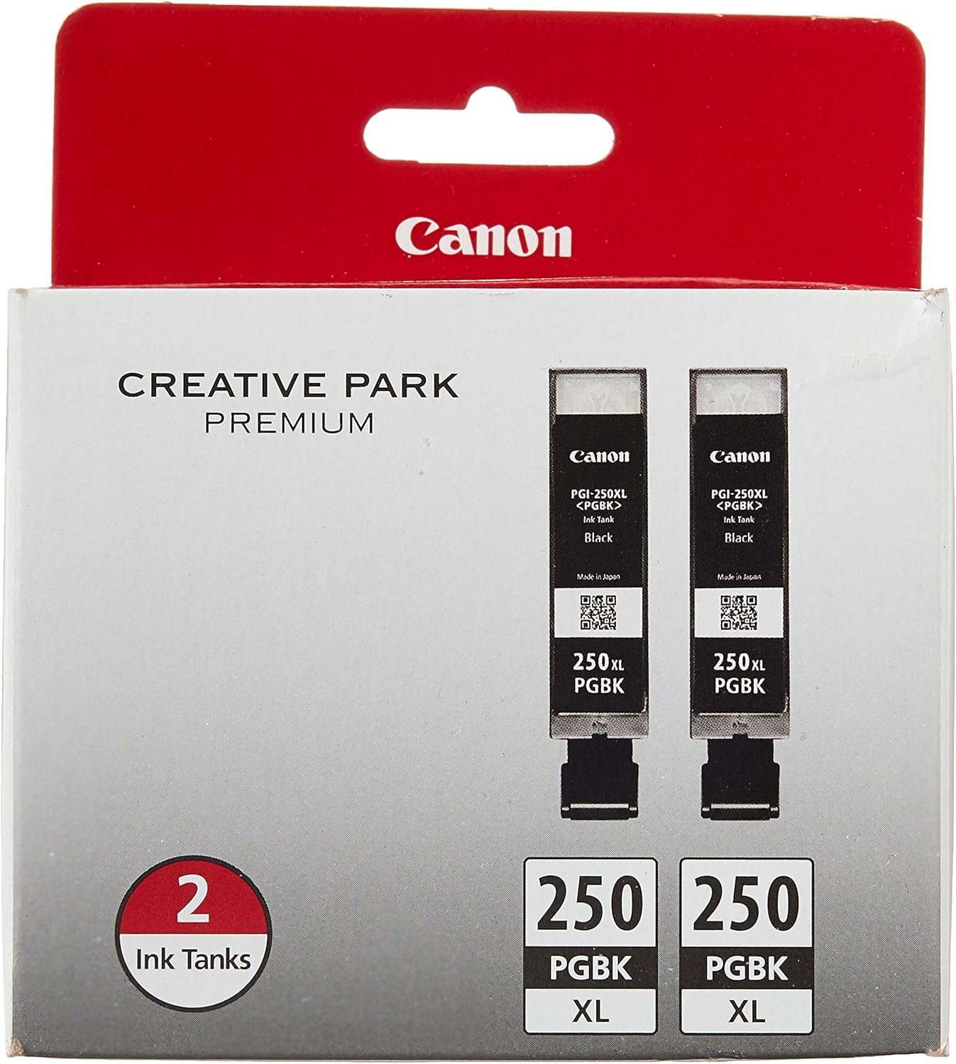 Canon 6432B004 PGI-250XL Black Ink Twin Pack