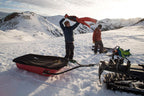 Pelican Trek Sport 94 Utility Sled with Runners & Cover