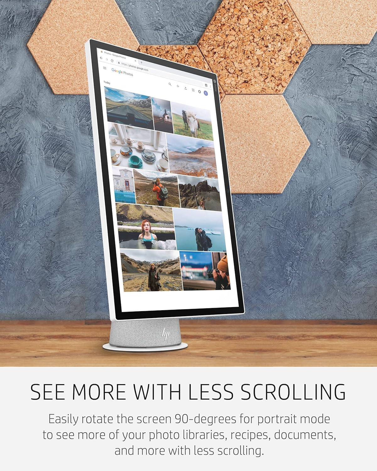 HP 22-aa0012 Chromebase 21.5" Rotating Touchscreen All-in-One