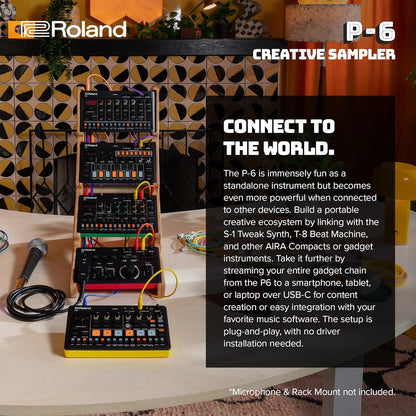 Roland P-6 Creative Sampler AIRA Granular Synth Tool