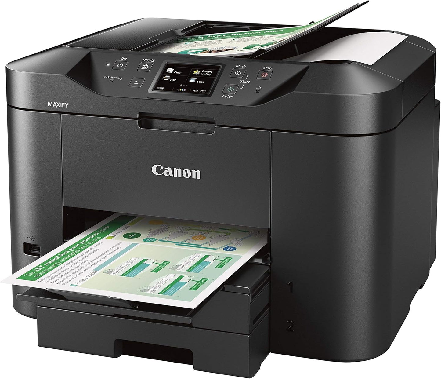 Canon MB2720 MAXIFY Wireless Color Photo Printer - Scanner, Copier, Fax