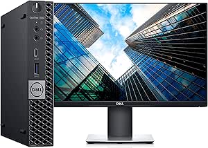 Dell Optiplex 7060 Micro i7 Desktop Bundle (Renewed)