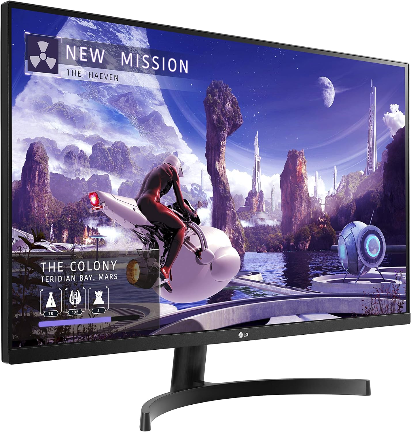 LG 32QN600-B 32-Inch QHD IPS Monitor HDR 10 AMD FreeSync