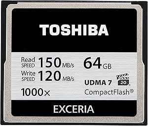 Toshiba CF-064GTGI-8 CF-64GB Exceria CompactFlash Card — main product image