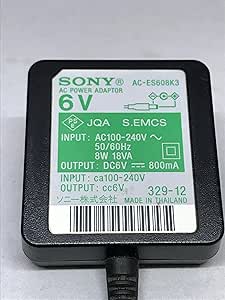 Sony 1-479-329-32 AC-ES608K3 Headphone Adapter - International Version