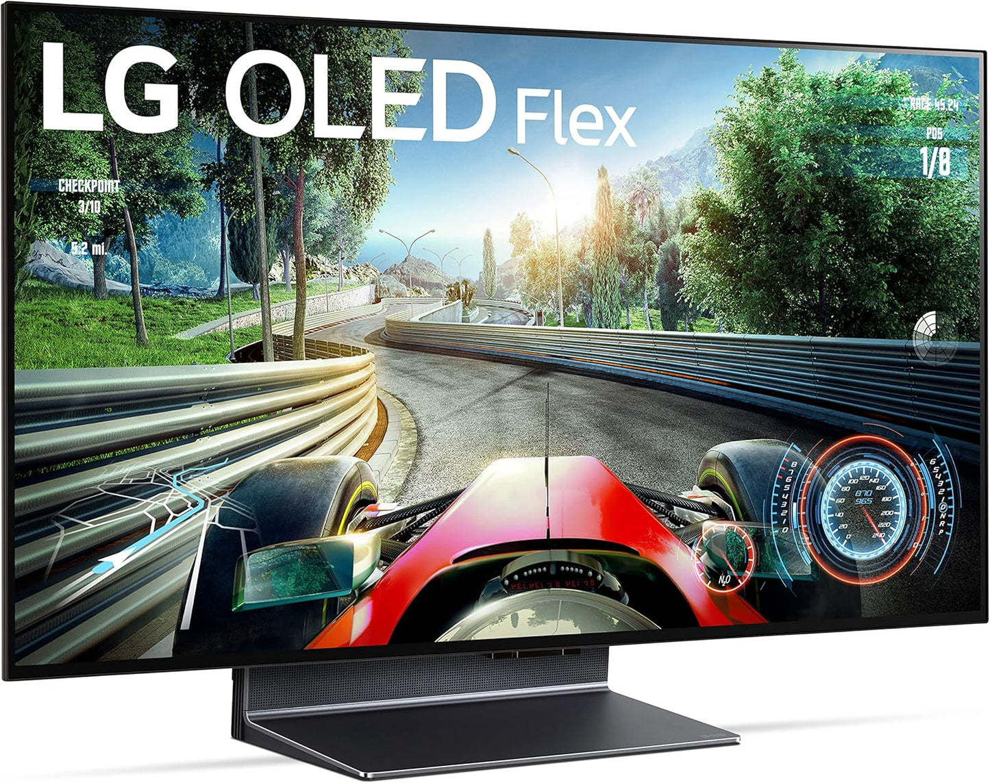 LG CRT2LG42LX3QPUA 42" OLED Flex Smart TV - 4K, Bendable, Renewed