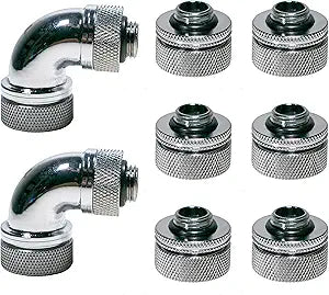 Thermaltake CL-W260-CU00SL-A Pacific PETG Compression Fitting Kit — main product image