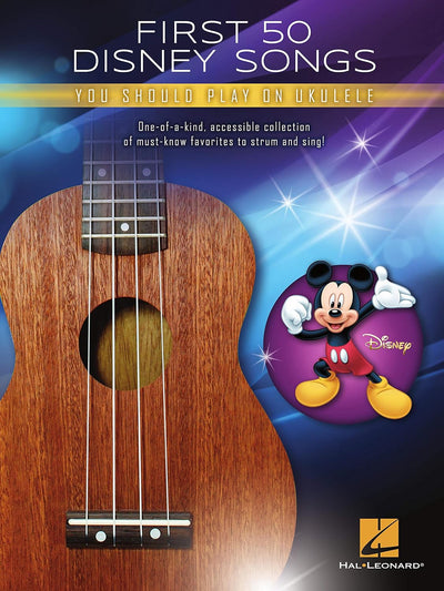 Hal Leonard Corporation First 50 Disney Songs Ukulele