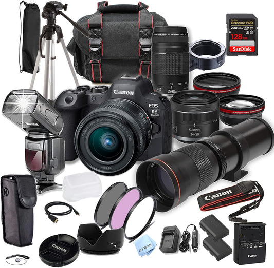 Canon R6 Mark II Bundle 24-50mm Lens Renewed