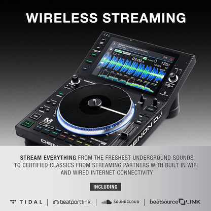 Denon DJ SC6000MPRIME Standalone Media Player Motorized Platter