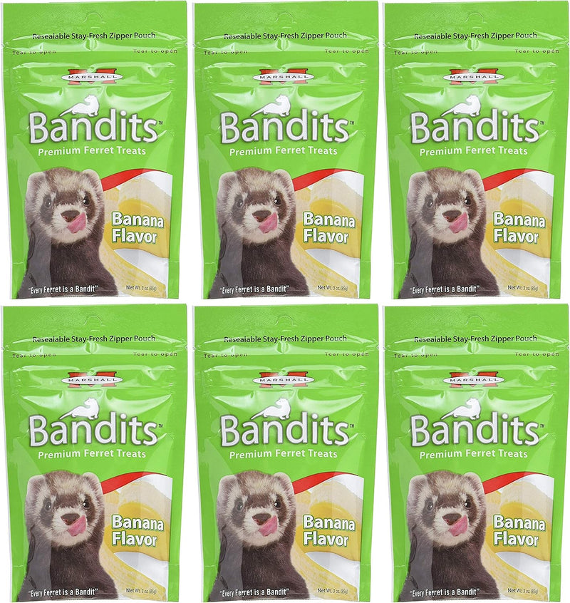 Marshall BANDITS Banana Flavor Ferret Treats — main product image