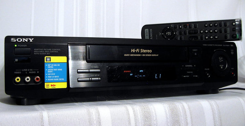 Sony SLV-788HF 4 Head Stereo VCR — main product image