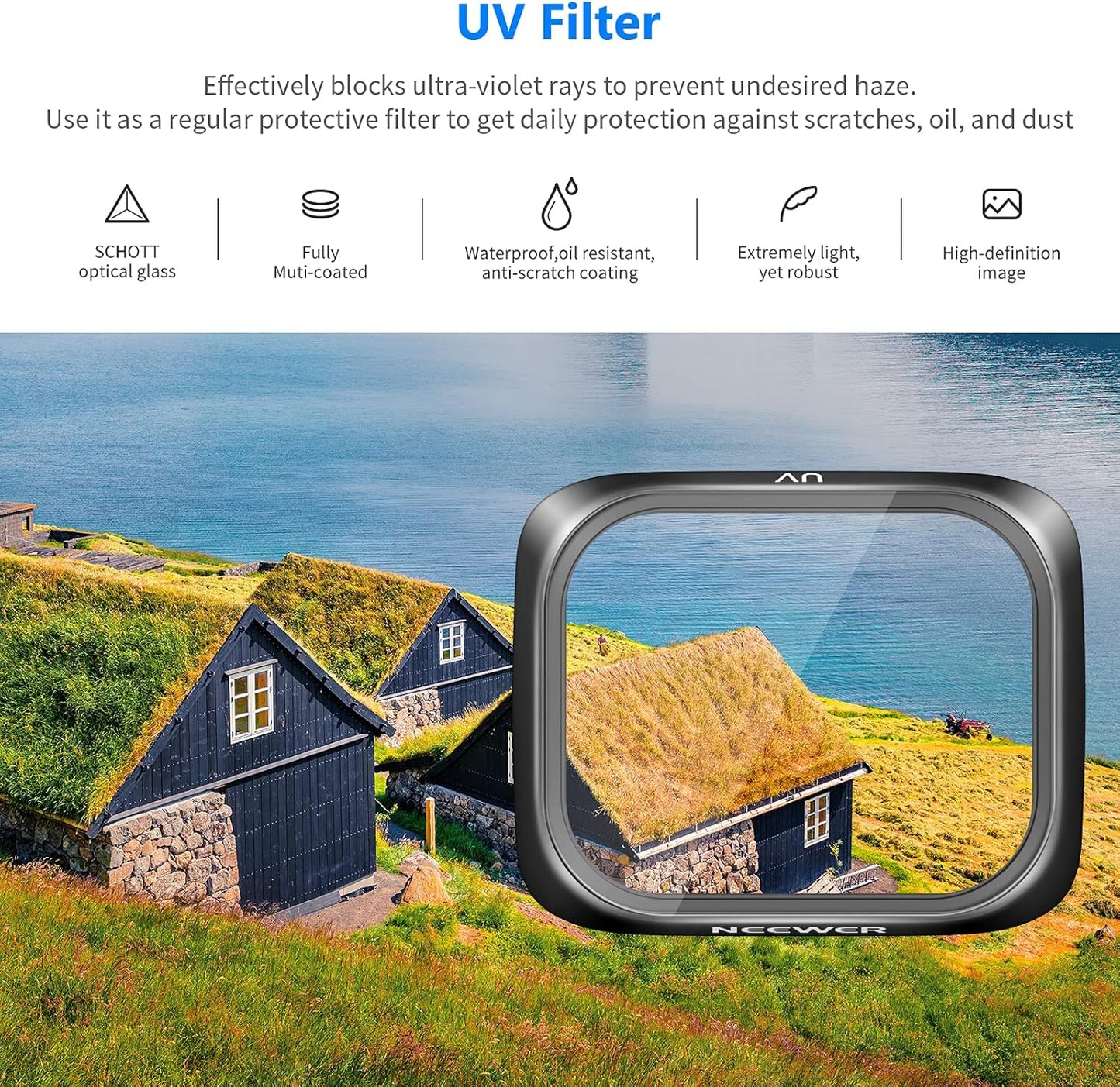 Neewer 10100067 Lens Filter Kit DJI Air 2S