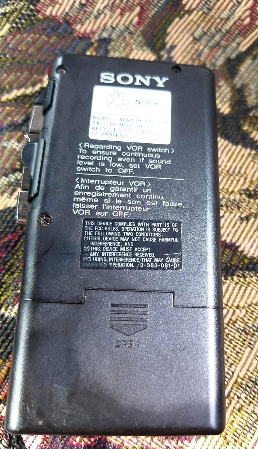 Sony M-679v Microcassette-corder Voice Recorder Refurbished