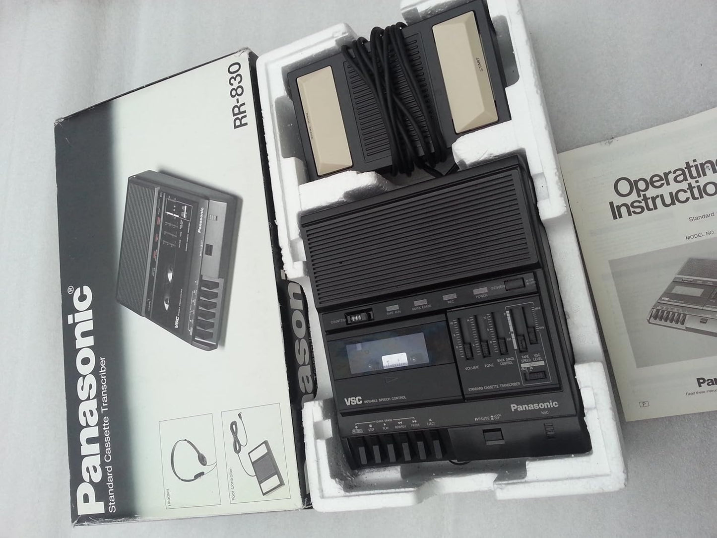 Panasonic RR830 Transcriber Standard Cassette