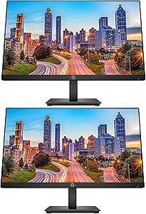 HP ASIHL126 P224 21.5-Inch FHD IPS Monitor 2-Pack — main product image