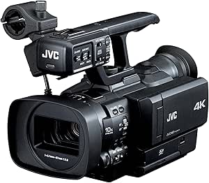 JVC GY-HMQ10U 4K Compact Handheld Camcorder