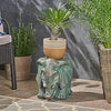 Misc Elephant Garden Stool - Lightweight Concrete